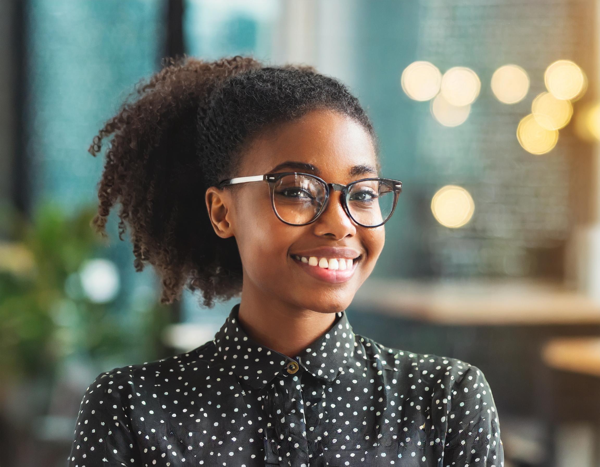 fröhliche Person, positive Stimmung