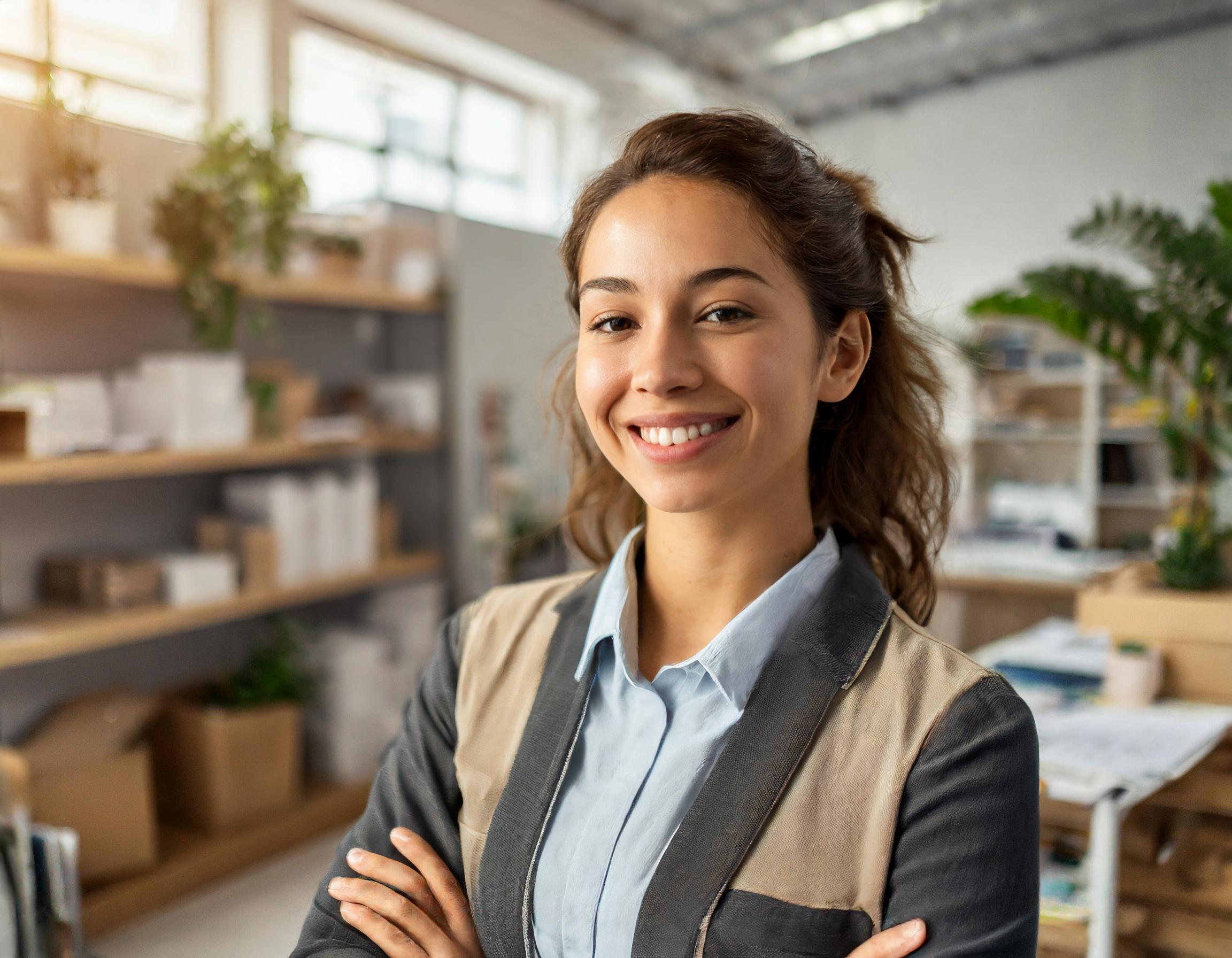 glückliche Person, positive Ausstrahlung